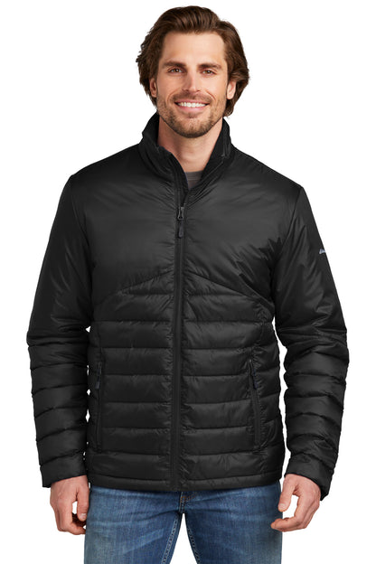 Eddie Bauer Quilted Jacket EB510 Deep Black
