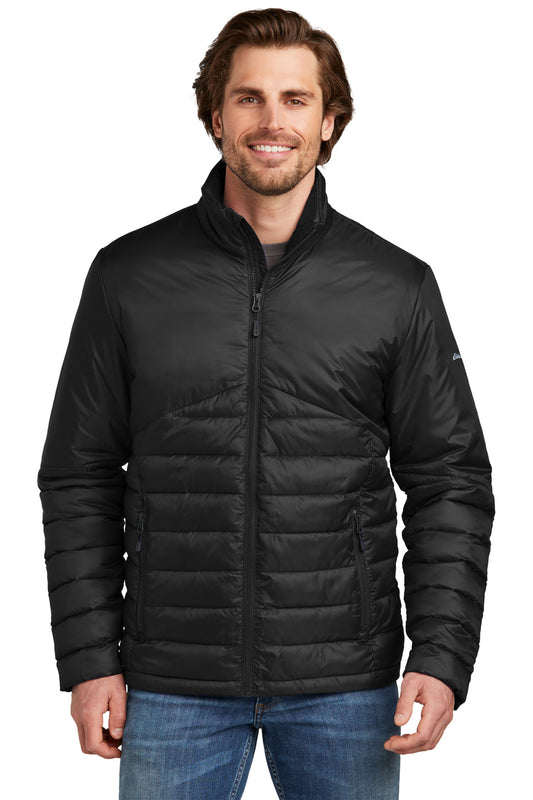 Eddie Bauer Quilted Jacket EB510 Deep Black