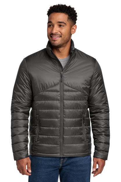 Eddie Bauer Quilted Jacket EB510 Iron Gate