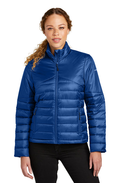 Eddie Bauer Women's Quilted Jacket EB511 Cobalt Blue
