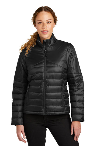Eddie Bauer Women's Quilted Jacket EB511 Deep Black