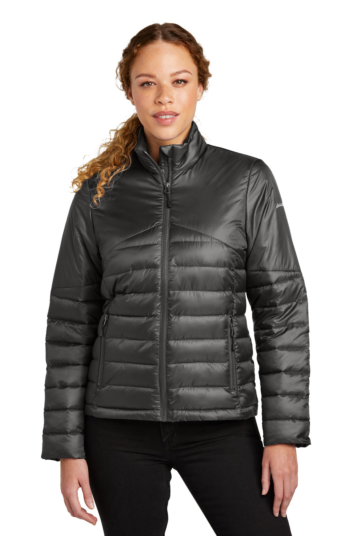 Eddie Bauer Women's Quilted Jacket EB511 Iron Gate