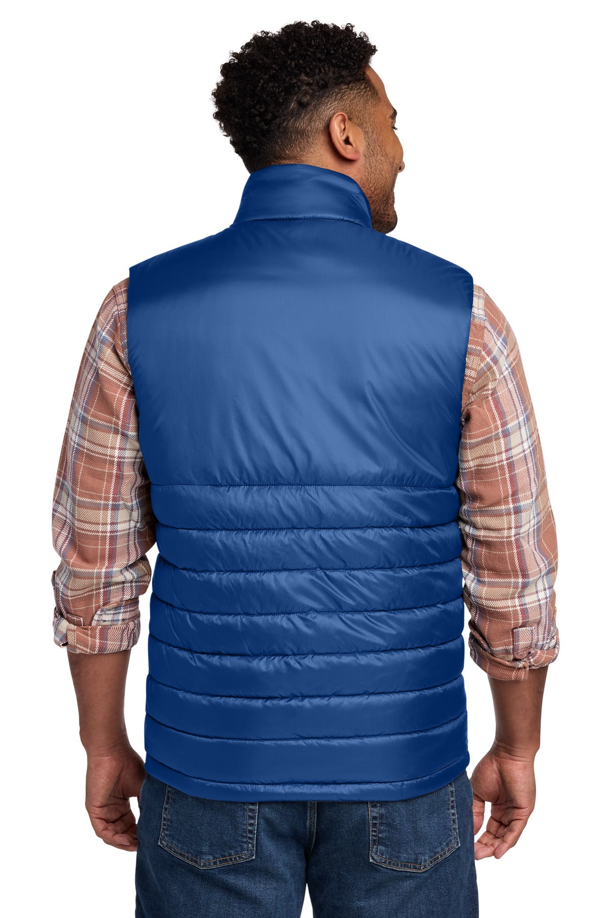 Eddie Bauer Quilted Vest EB512 Cobalt Blue