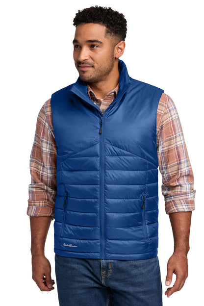 Eddie Bauer Quilted Vest EB512 Cobalt Blue
