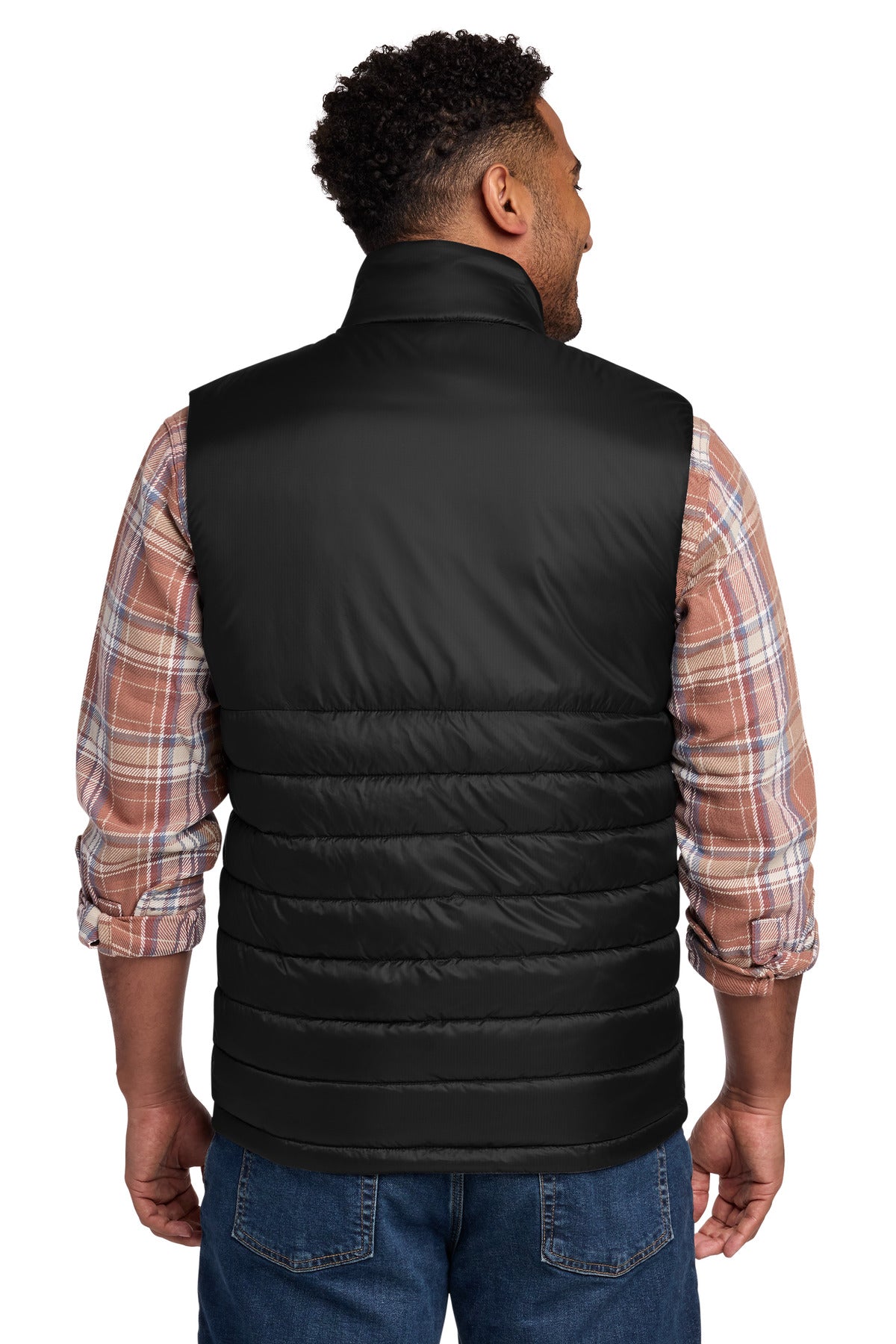Eddie Bauer Quilted Vest EB512 Deep Black