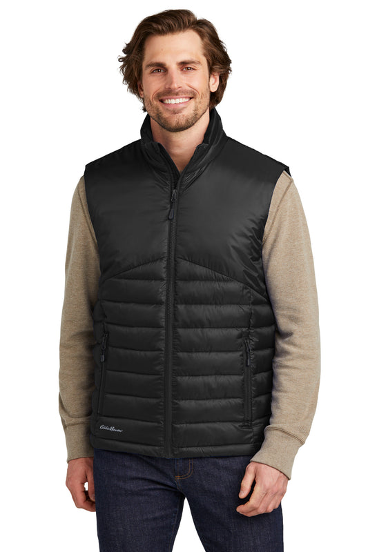 Eddie Bauer Quilted Vest EB512 Deep Black