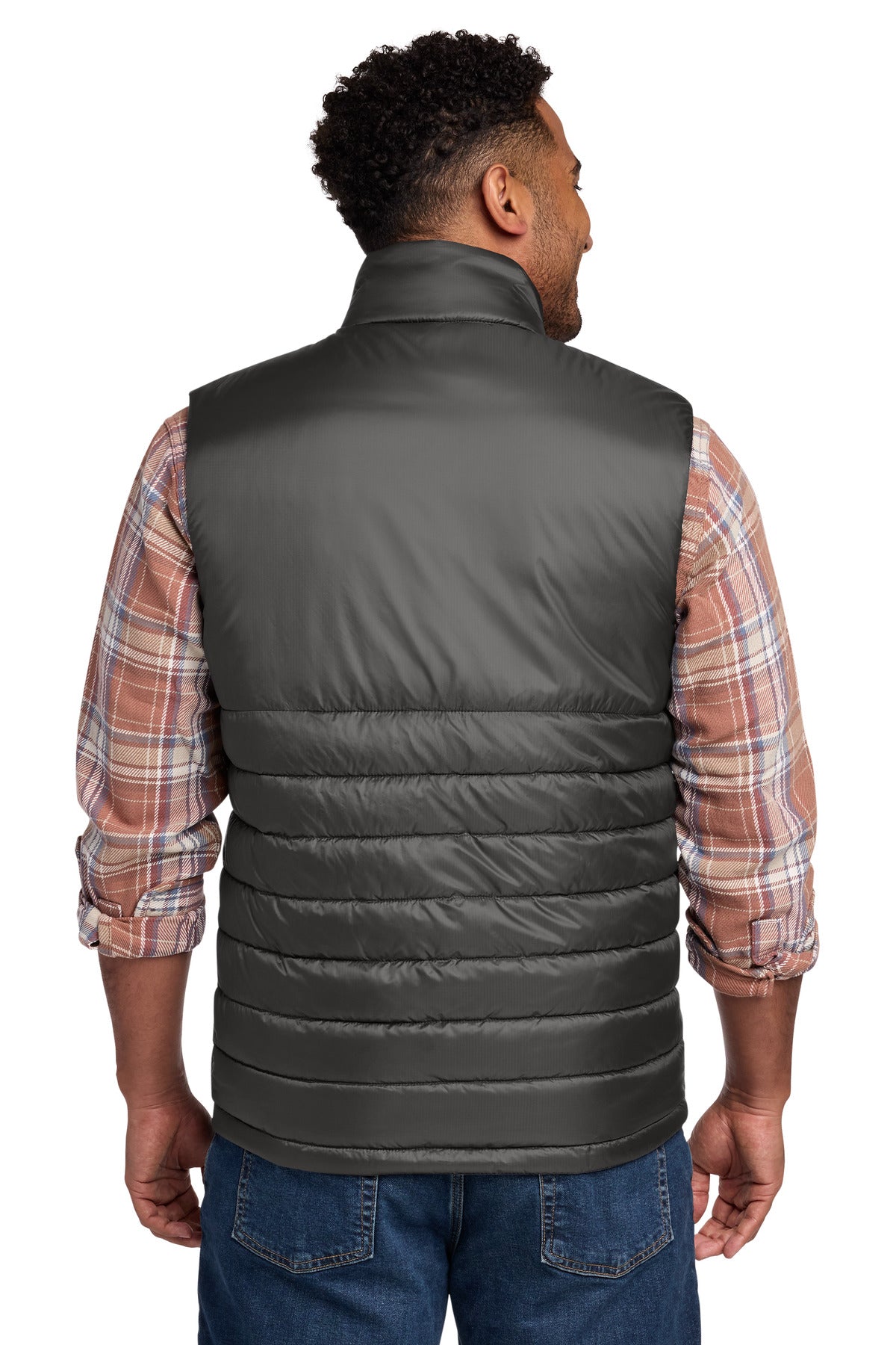 Eddie Bauer Quilted Vest EB512 Iron Gate