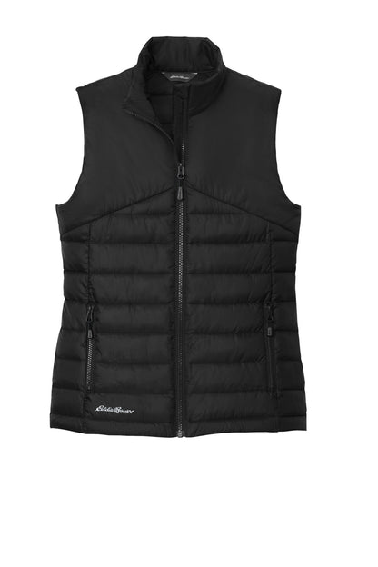 Eddie Bauer Women's Quilted Vest EB513 Deep Black