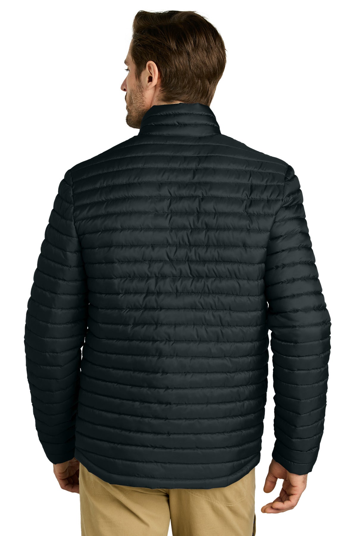 Eddie Bauer Packable Quilted Full-Zip EB514 Black