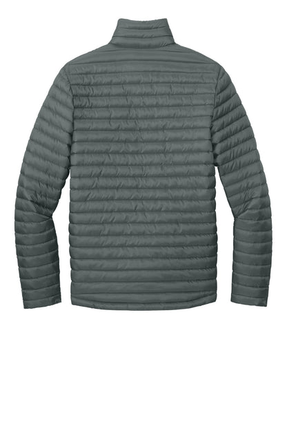 Eddie Bauer Packable Quilted Full-Zip EB514 Metal Grey