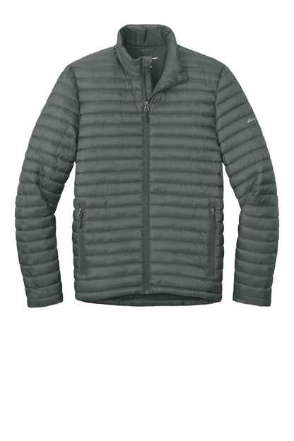 Eddie Bauer Packable Quilted Full-Zip EB514 Metal Grey