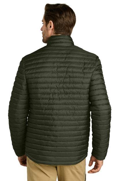 Eddie Bauer Packable Quilted Full-Zip EB514 Olive Green