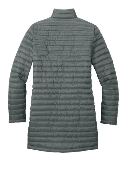 Eddie Bauer Women's Packable Quilted Full-Zip EB515 Metal Grey