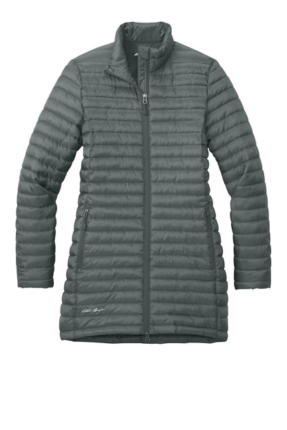Eddie Bauer Women's Packable Quilted Full-Zip EB515 Metal Grey