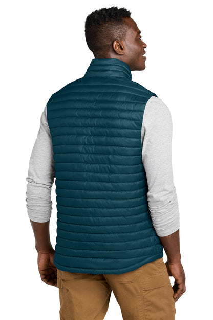 Eddie Bauer Packable Quilted Vest EB516 Adriatic Blue