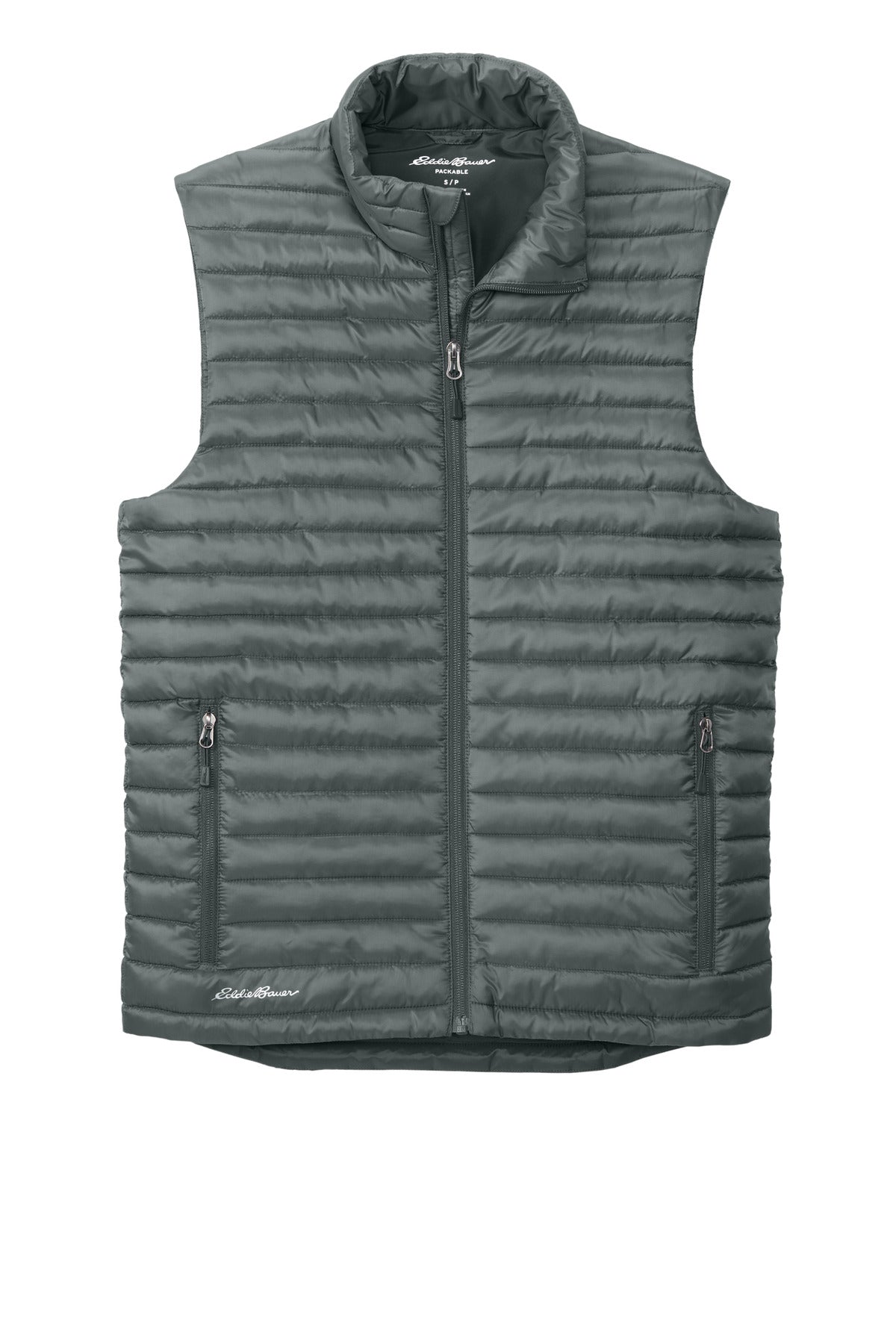 Eddie Bauer Packable Quilted Vest EB516 Metal Grey