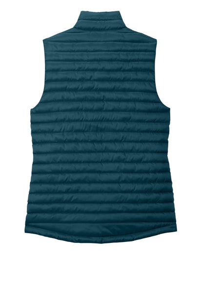 Eddie Bauer Women's Packable Quilted Vest EB517 Adriatic Blue