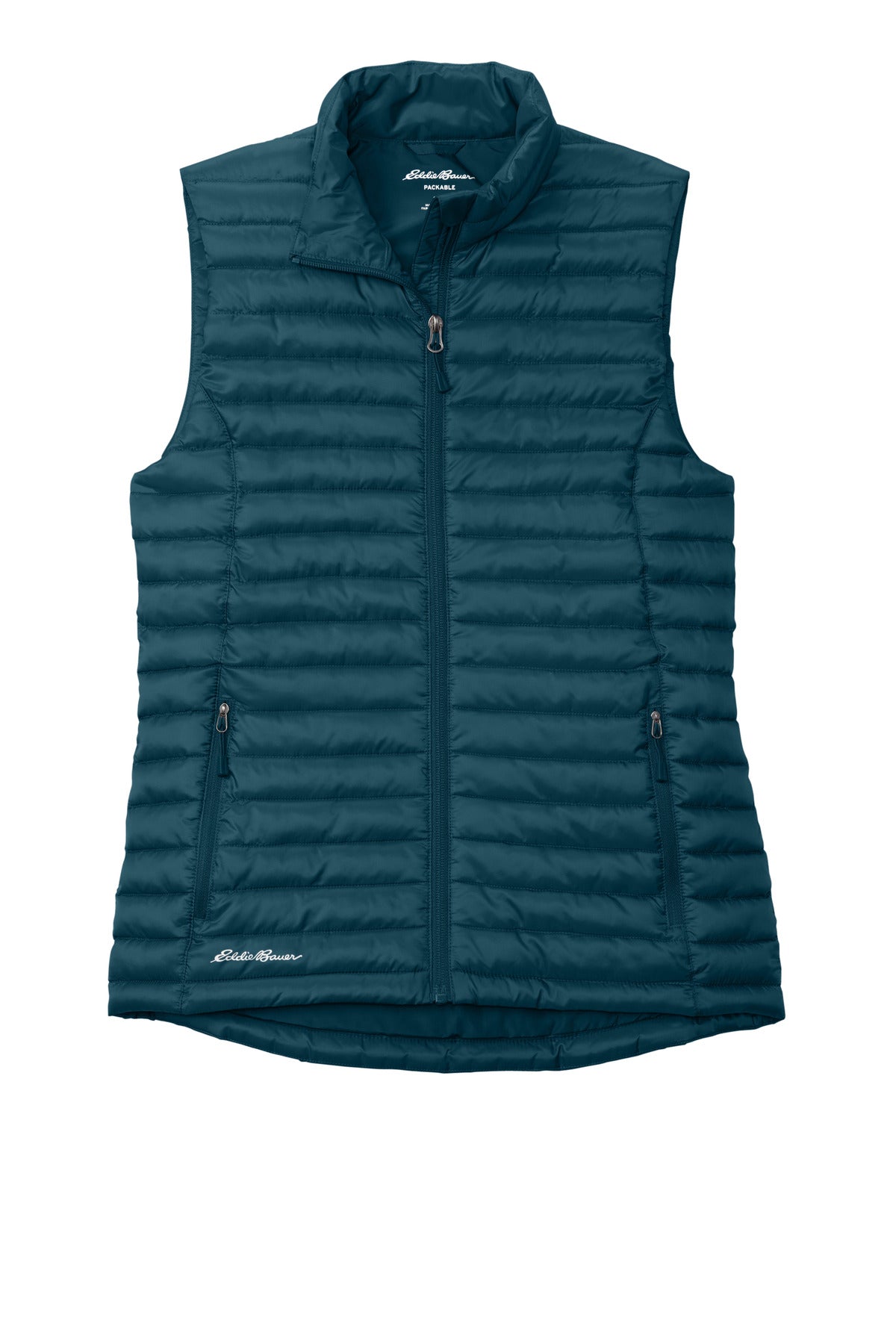 Eddie Bauer Women's Packable Quilted Vest EB517 Adriatic Blue