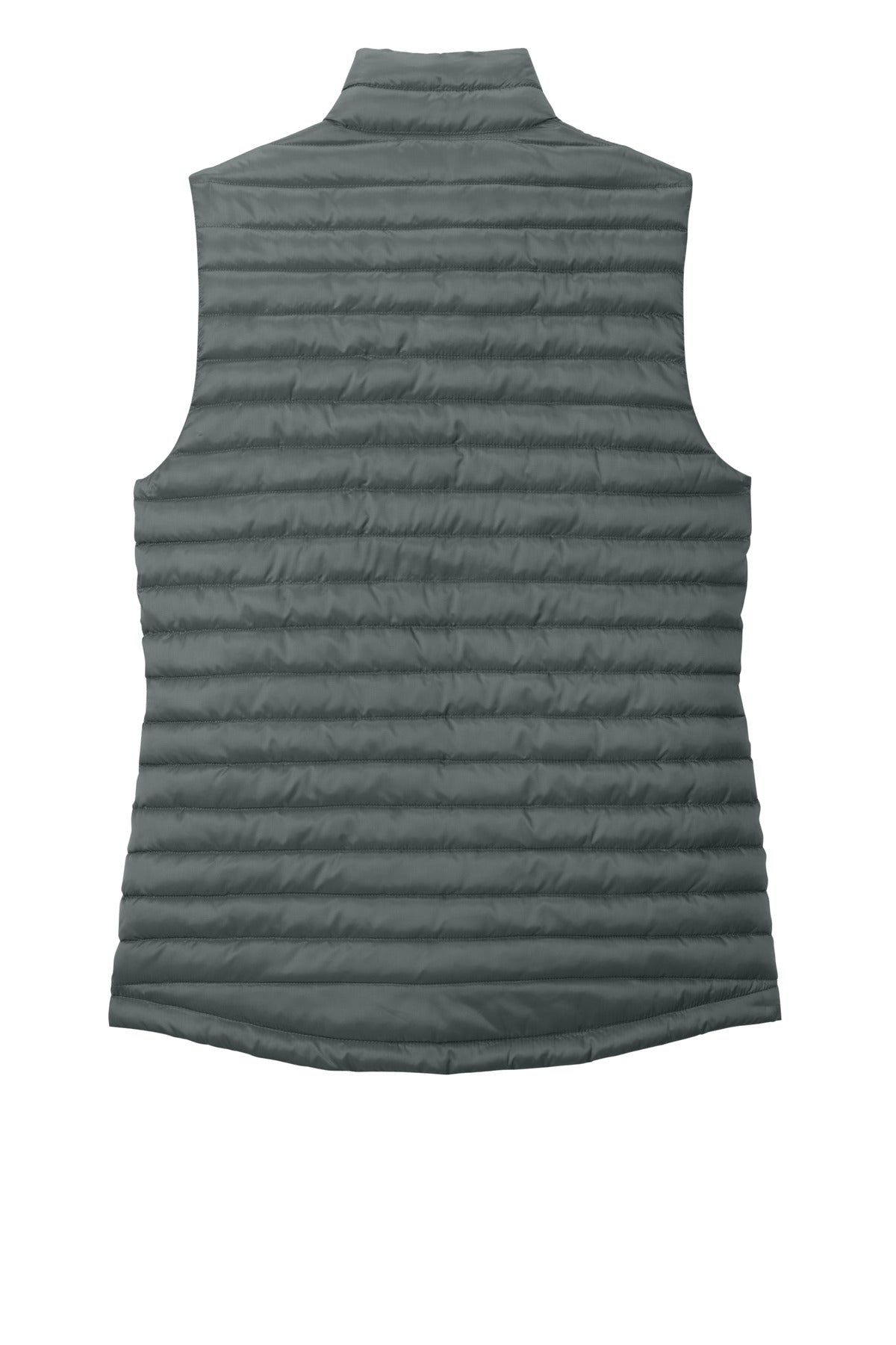 Eddie Bauer Women's Packable Quilted Vest EB517 Metal Grey