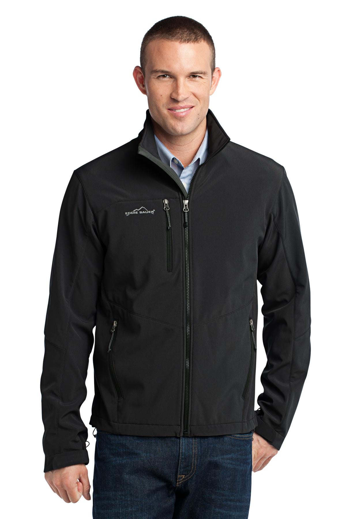 Eddie Bauer Soft Shell Jacket. EB530 Black