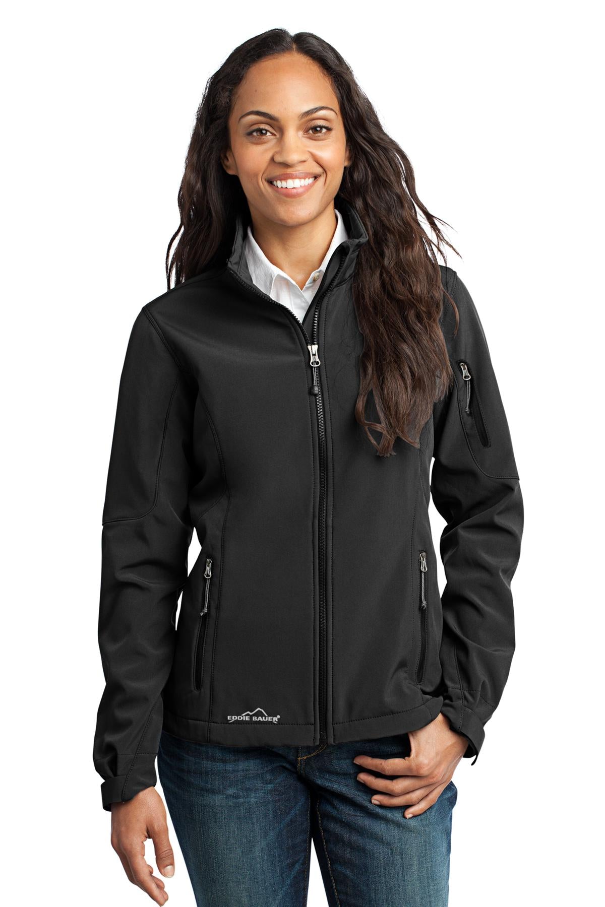 Eddie Bauer Women's Soft Shell Jacket EB531 Black