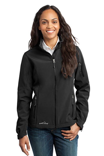 Eddie Bauer Women's Soft Shell Jacket EB531 Black