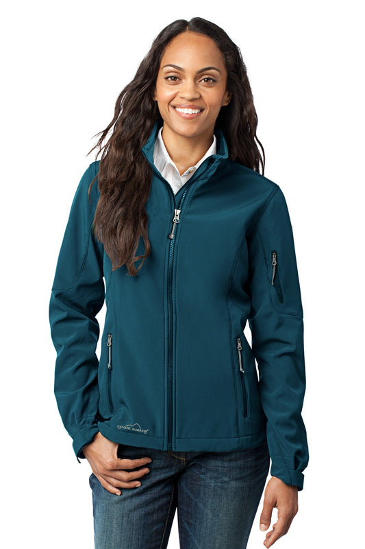 Eddie Bauer Women's Soft Shell Jacket. EB531 Dark Adriatic