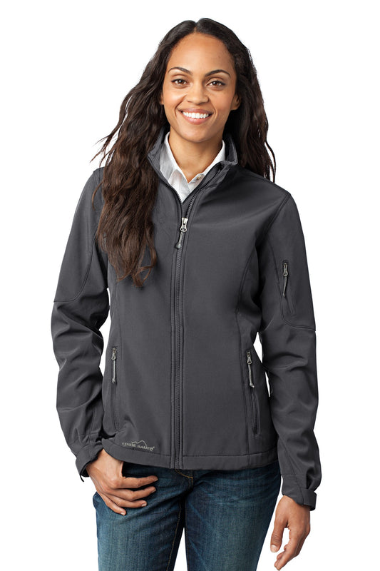 Eddie Bauer Women's Soft Shell Jacket. EB531 Grey Steel