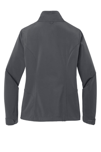 Eddie Bauer Women's Soft Shell Jacket EB531 Grey Steel