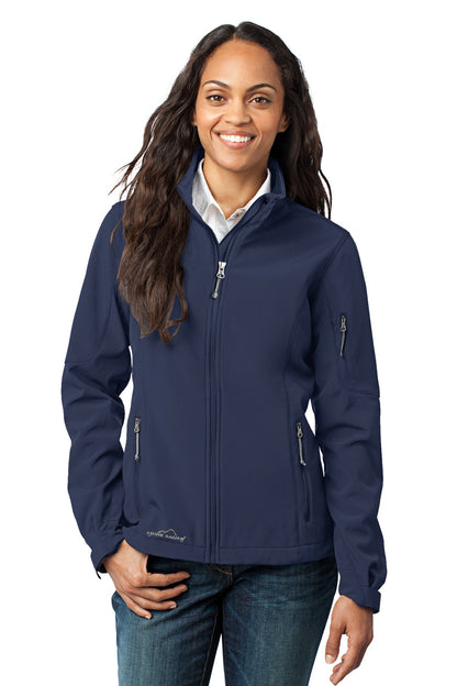 Eddie Bauer Women's Soft Shell Jacket. EB531 River Blue Navy