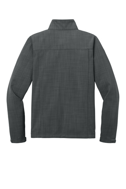 Eddie Bauer Shaded Crosshatch Soft Shell Jacket EB532 Grey