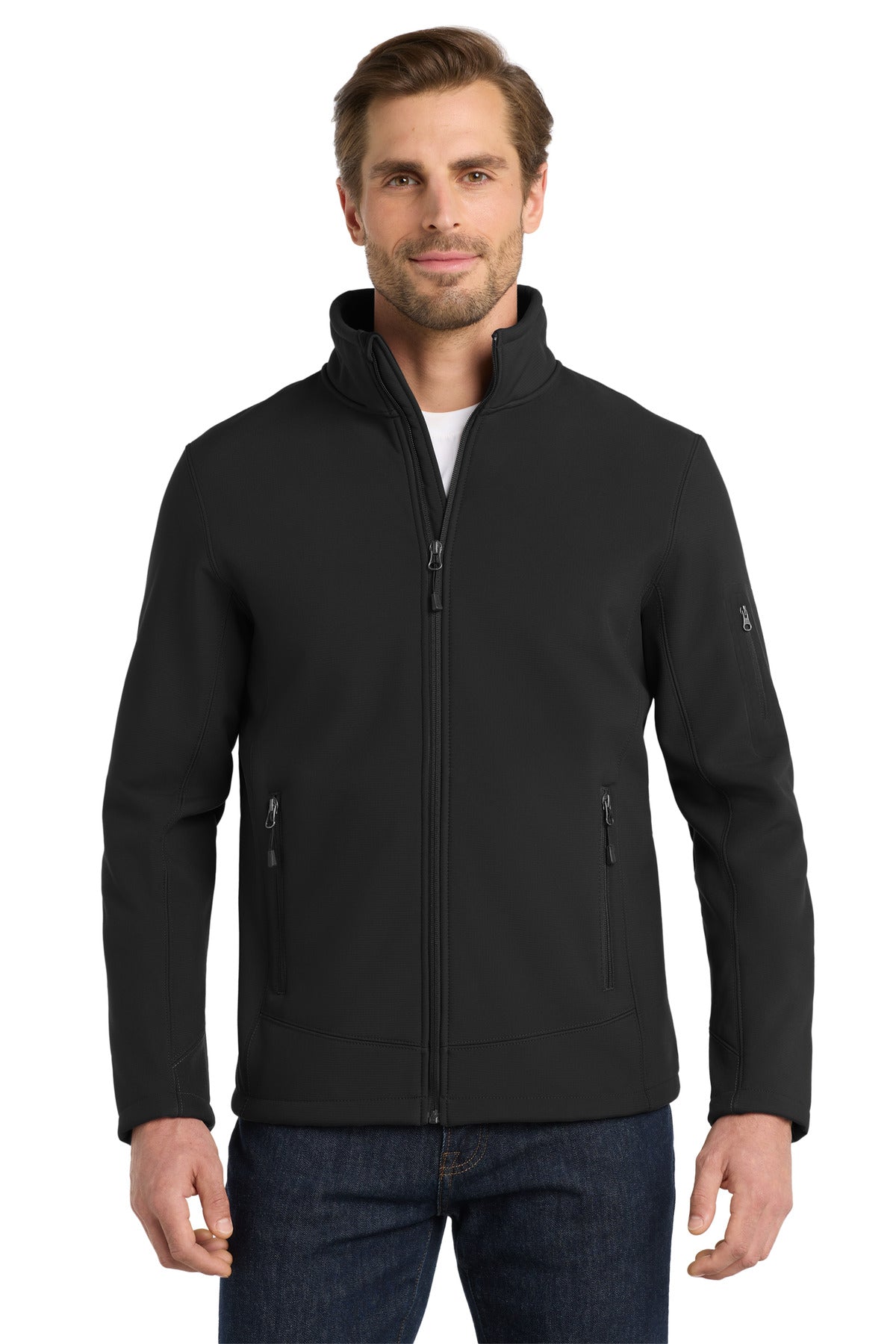 Eddie Bauer Rugged Ripstop Soft Shell Jacket EB534 Black