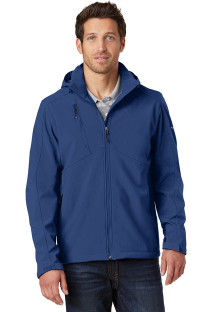 Eddie Bauer Hooded Soft Shell Parka EB536 Admiral Blue