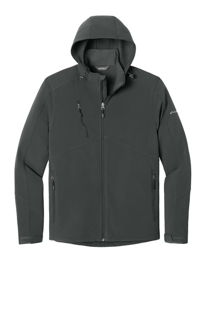 Eddie Bauer Hooded Soft Shell Parka. EB536 Grey Steel