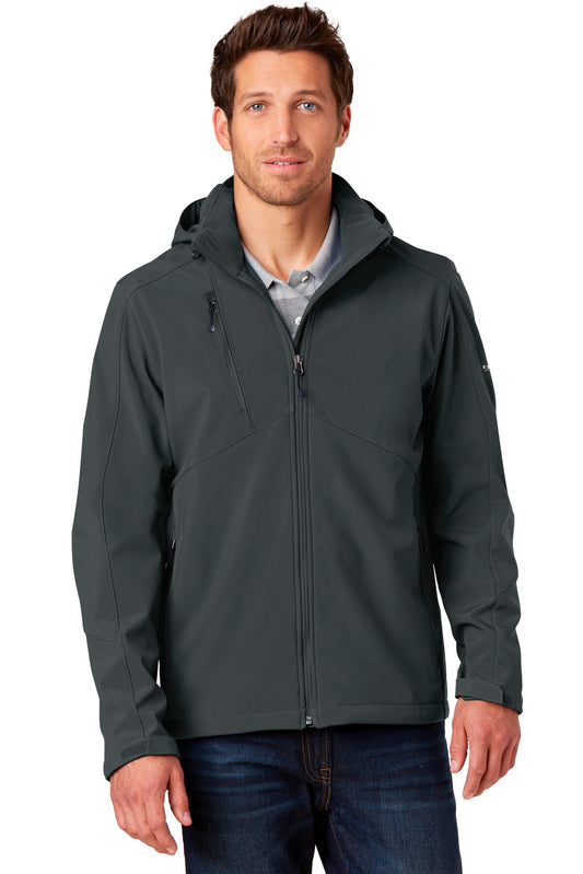 Eddie Bauer Hooded Soft Shell Parka. EB536 Grey Steel