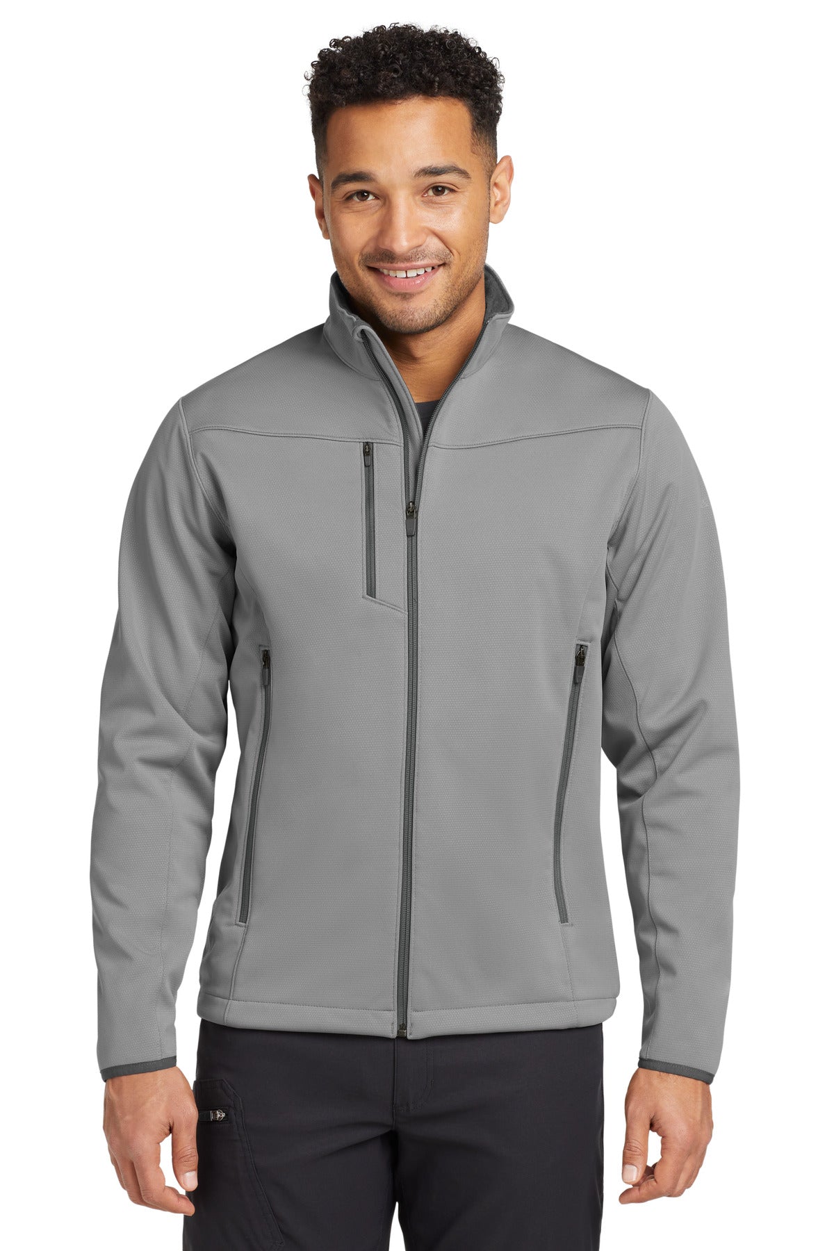 Eddie Bauer Weather-Resist Soft Shell Jacket EB538 Chrome