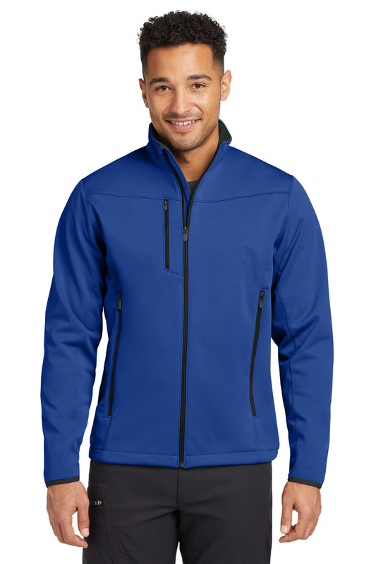Eddie Bauer Weather-Resist Soft Shell Jacket EB538 Cobalt Blue