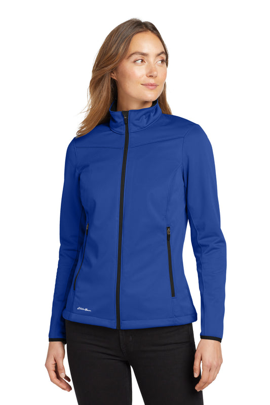 Eddie Bauer Women's Weather-Resist Soft Shell Jacket EB539 Cobalt Blue