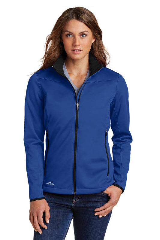 Eddie Bauer Women's Weather-Resist Soft Shell Jacket. EB539 Cobalt Blue