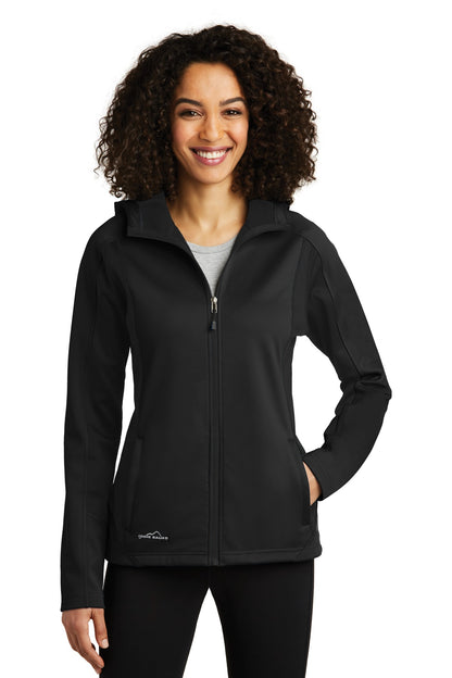 Eddie Bauer Women's Trail Soft Shell Jacket. EB543 Black/ Black
