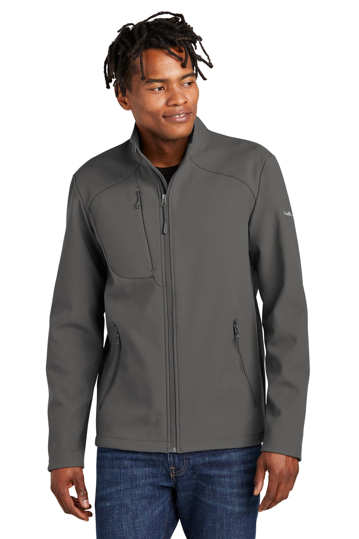 Eddie Bauer Stretch Soft Shell Jacket EB544 Iron Gate