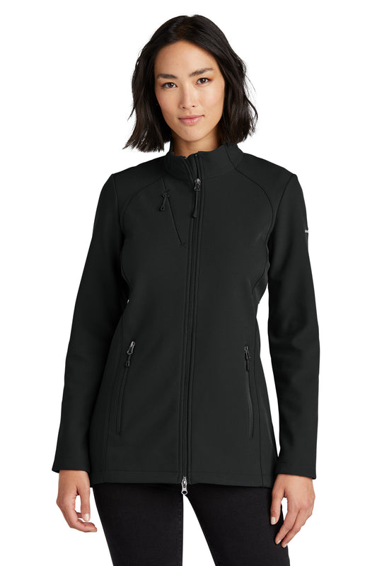 Eddie Bauer Women's Stretch Soft Shell Jacket EB545 Deep Black