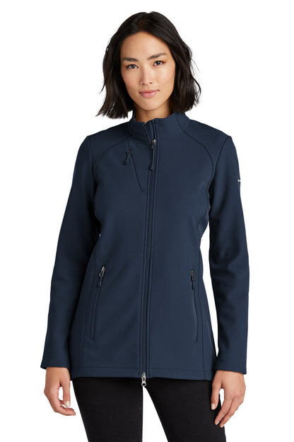 Eddie Bauer Women's Stretch Soft Shell Jacket EB545 River Blue Navy