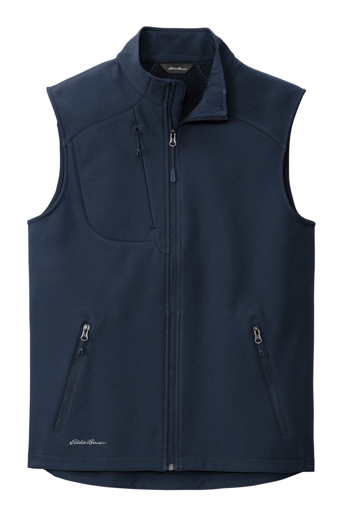 Eddie Bauer Stretch Soft Shell Vest EB546 River Blue Navy
