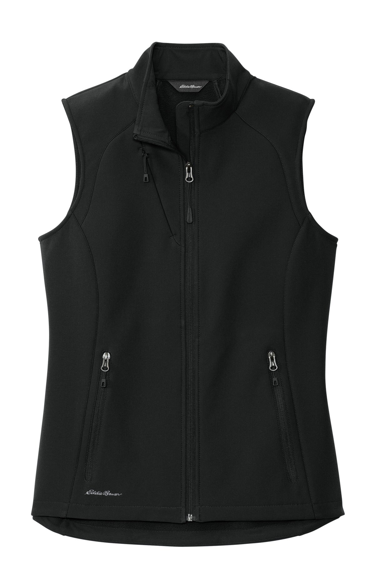 Eddie Bauer Women's Stretch Soft Shell Vest EB547 Deep Black