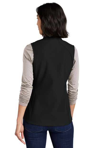Eddie Bauer Women's Stretch Soft Shell Vest EB547 Deep Black