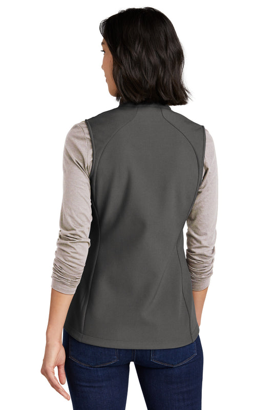 Eddie Bauer Women's Stretch Soft Shell Vest EB547 Iron Gate