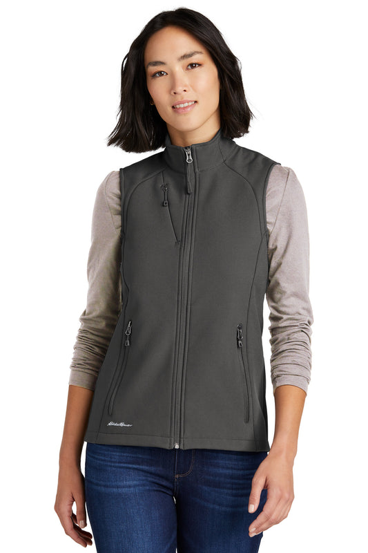 Eddie Bauer Women's Stretch Soft Shell Vest EB547 Iron Gate