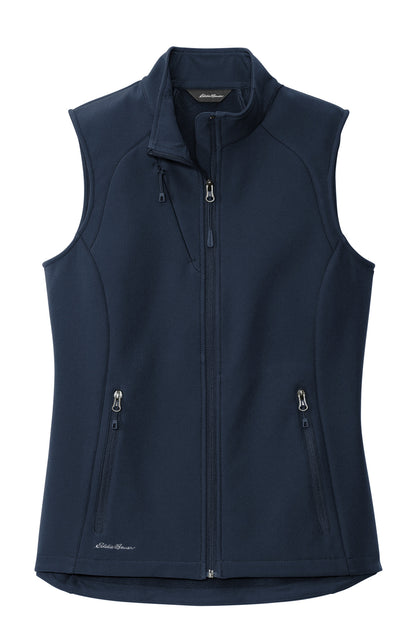 Eddie Bauer Women's Stretch Soft Shell Vest EB547 River Blue Navy