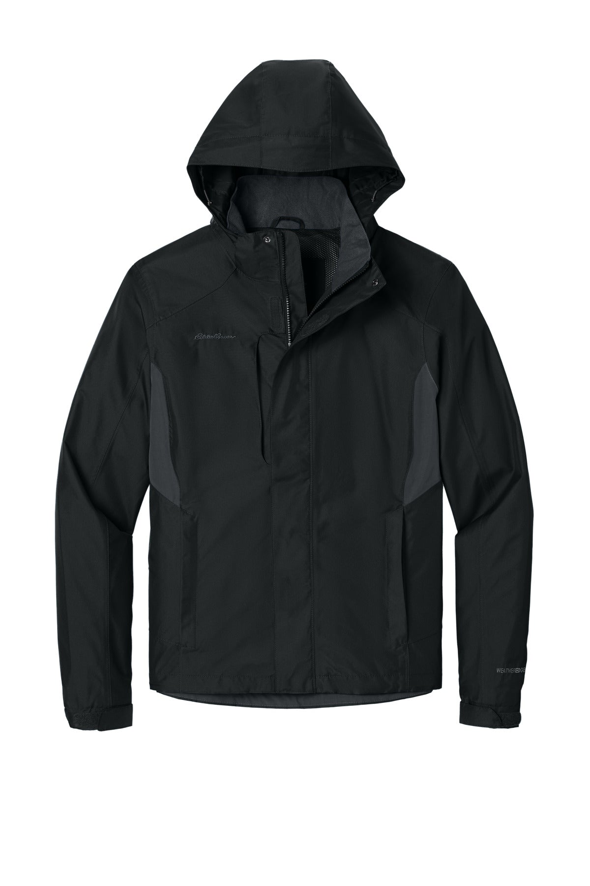 Eddie Bauer Rain Jacket EB550 Black/Steel Grey